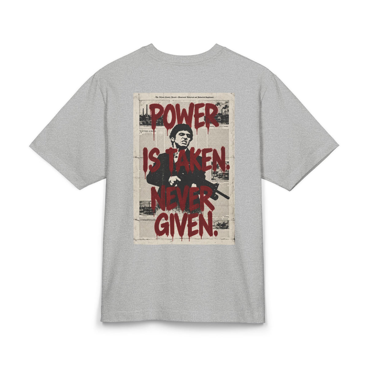 Power Is Given. Never Taken. Tee