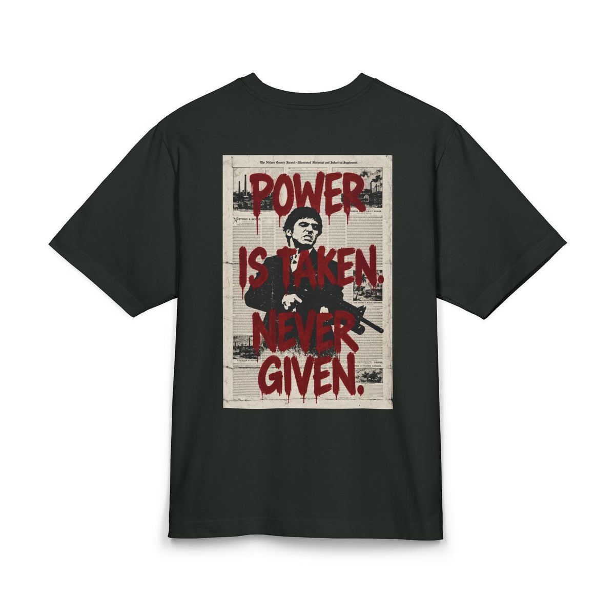 Power Is Given. Never Taken. Tee